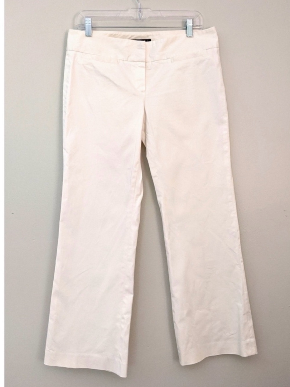 Theory white Boot-Cut Dress Pants
